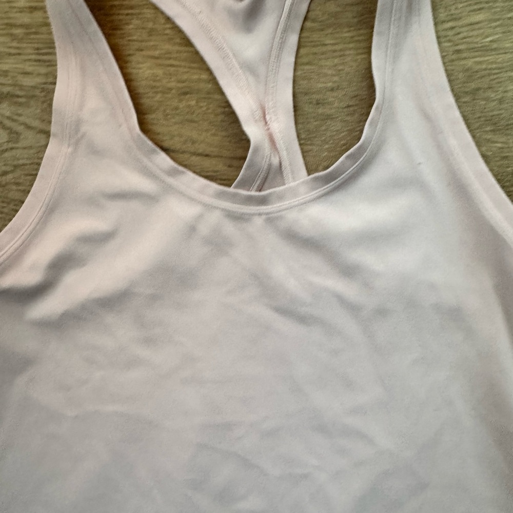 Lululemon light pink racer back align soft tank top size 6 like new